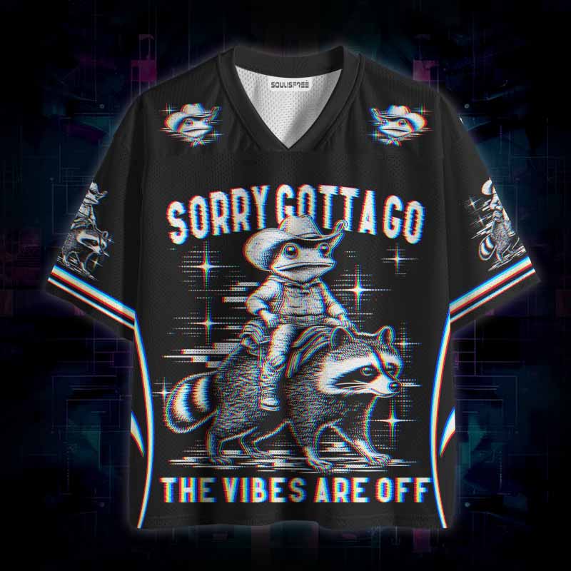 Soulisfree Gotta Go, Vibes Are Off Mesh Jersey