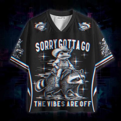 Soulisfree Gotta Go, Vibes Are Off Mesh Jersey