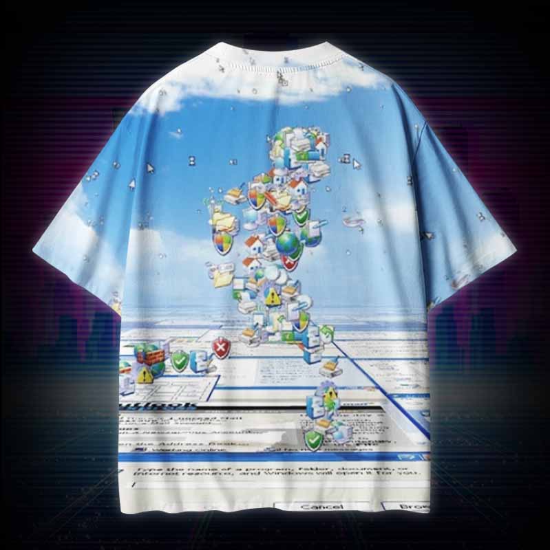 Soulisfree  DIGITAL SELF Cotton Tee