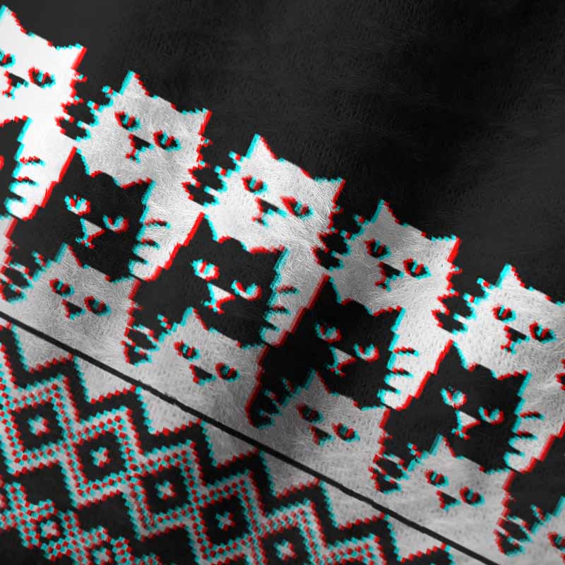 Soulisfree The Quiet Wisdom Of Cats Fuzzy Beanie