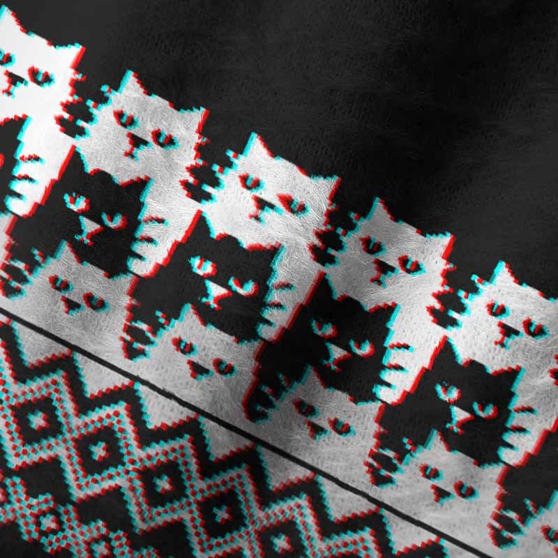 Soulisfree The Quiet Wisdom Of Cats Fuzzy Beanie