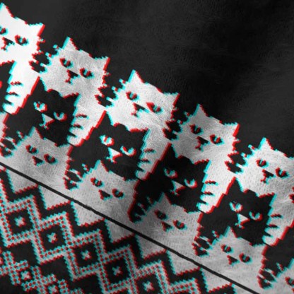 Soulisfree The Quiet Wisdom Of Cats Fuzzy Beanie