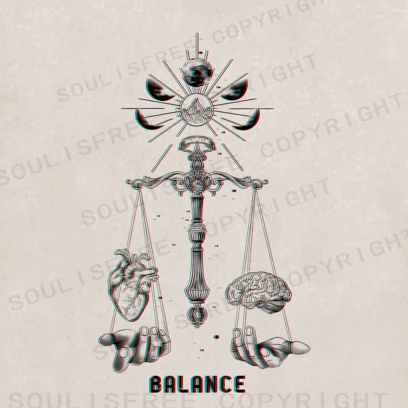 Soulisfree Soul & Mind Celestial Balance Washed Hoodie