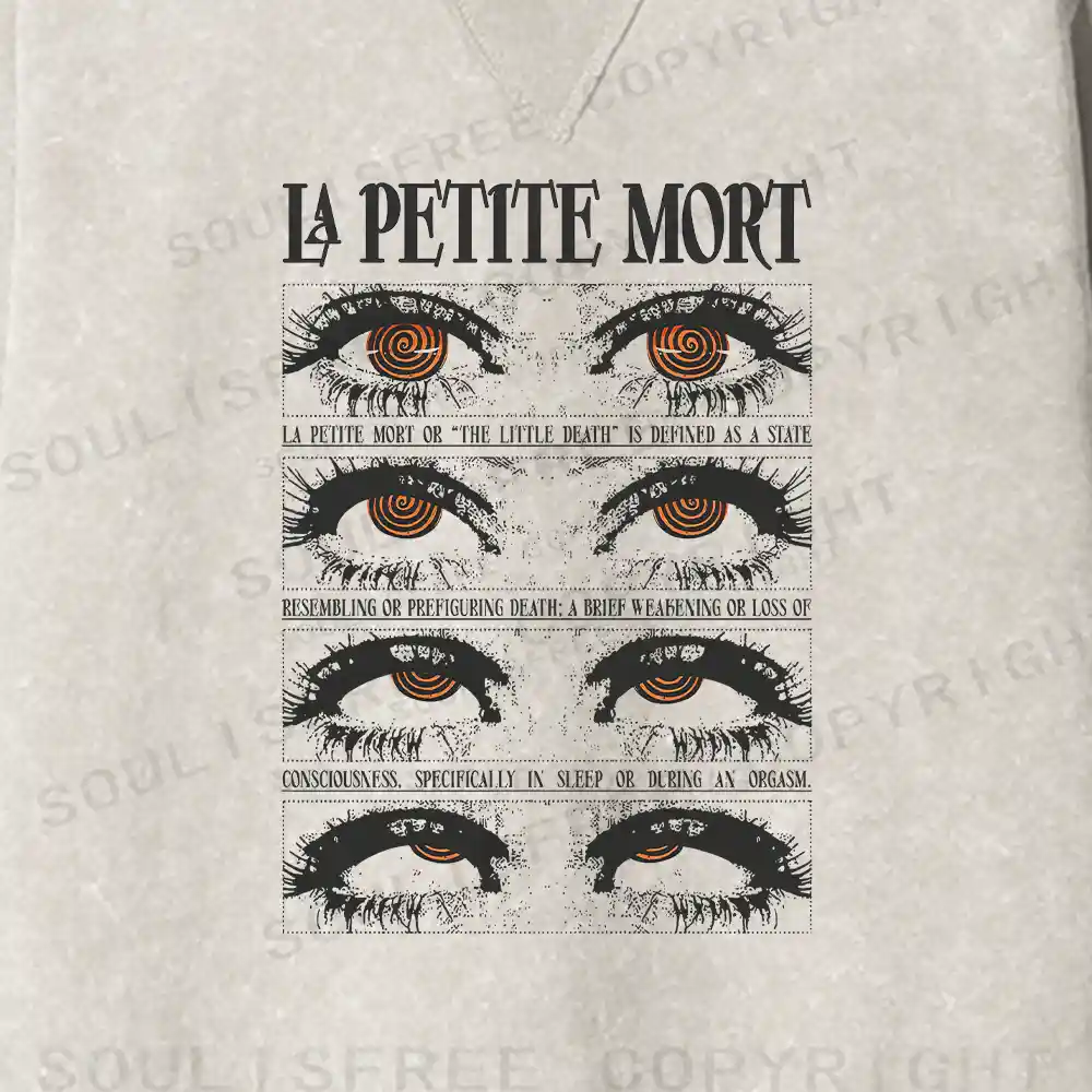 Eyes Evolution Fit Washed Sweatshirt