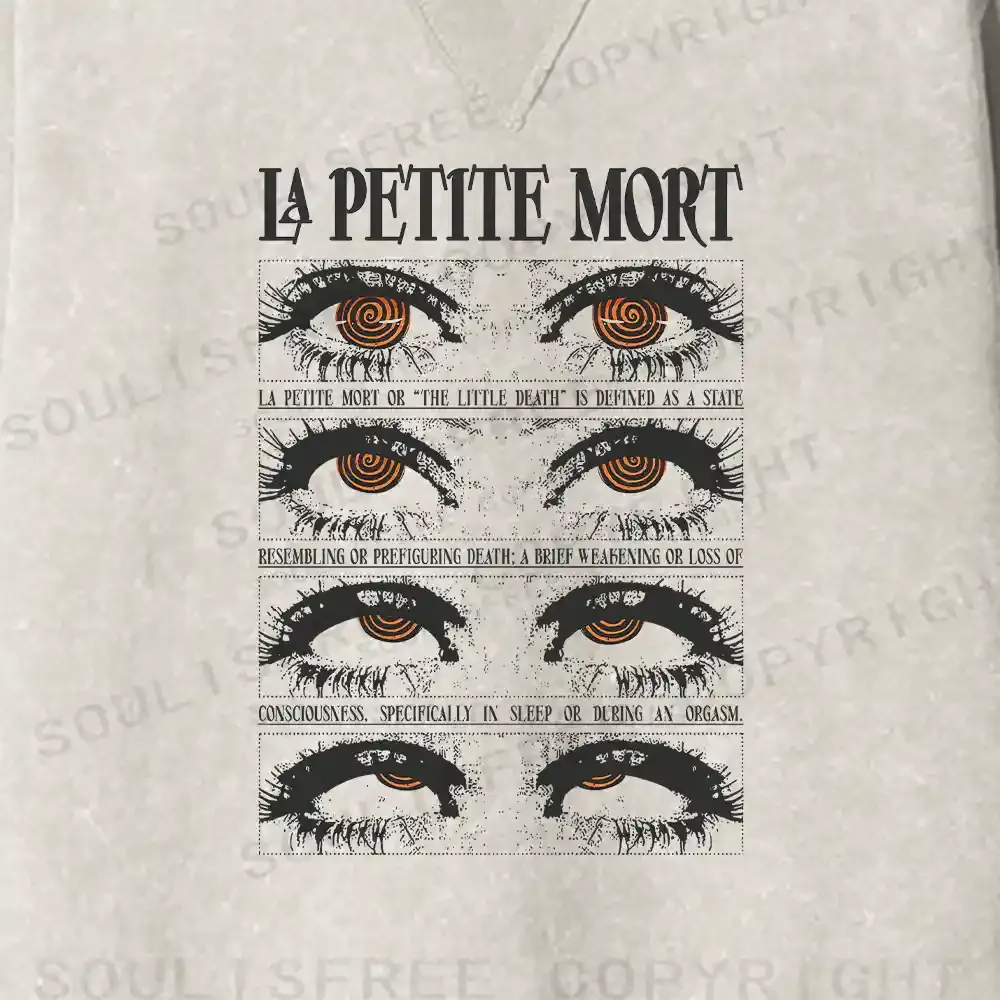 Eyes Evolution Fit Washed Sweatshirt