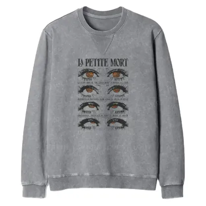 Eyes Evolution Fit Washed Sweatshirt