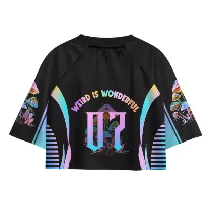 Soulisfree WEIRD IS WONDERFUL Cropped Jersey