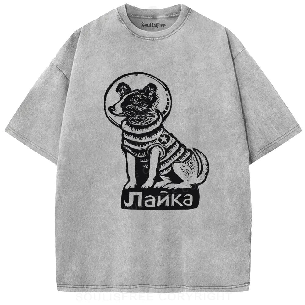 The Star Voyager Washed Space T-shirt