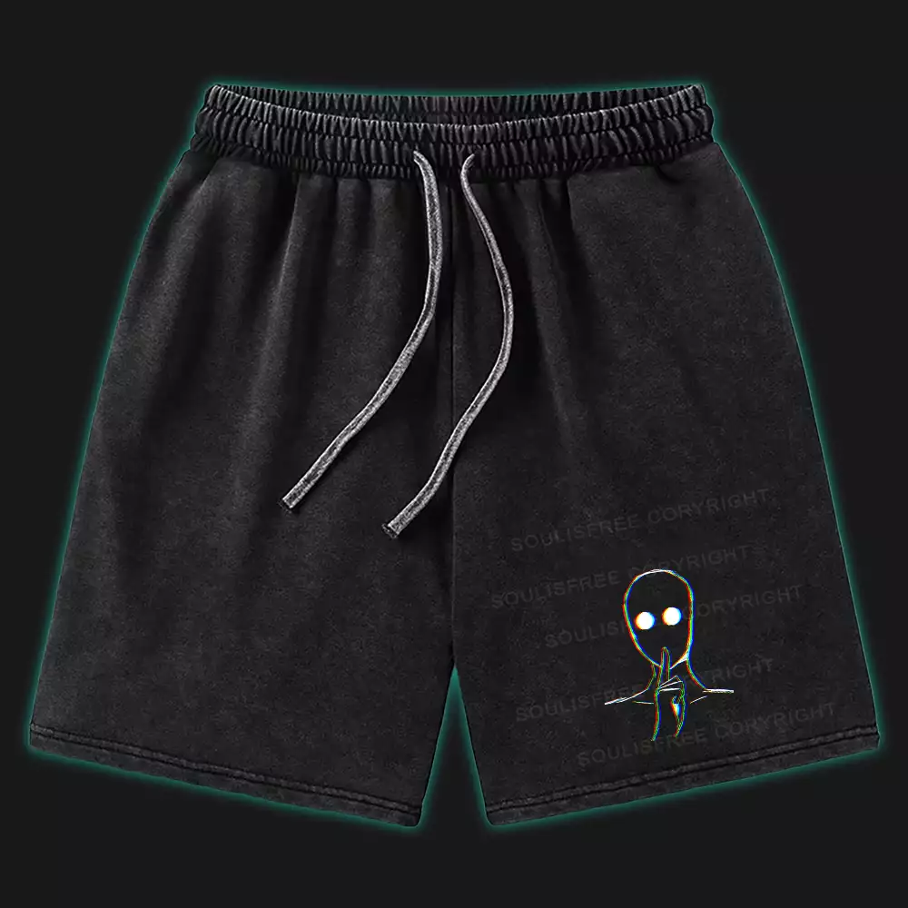 Reminder Of Strangers Washed Shorts