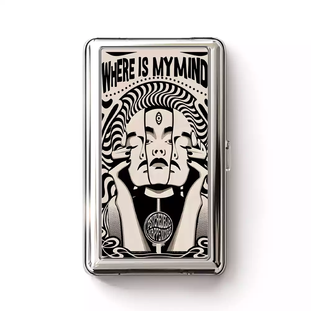 Where Is My Brain Cigarette Case