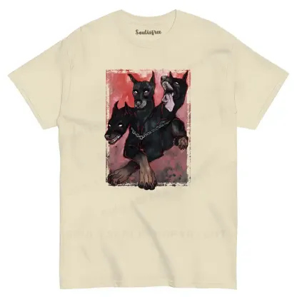 Doberman In The Dark T-shirt
