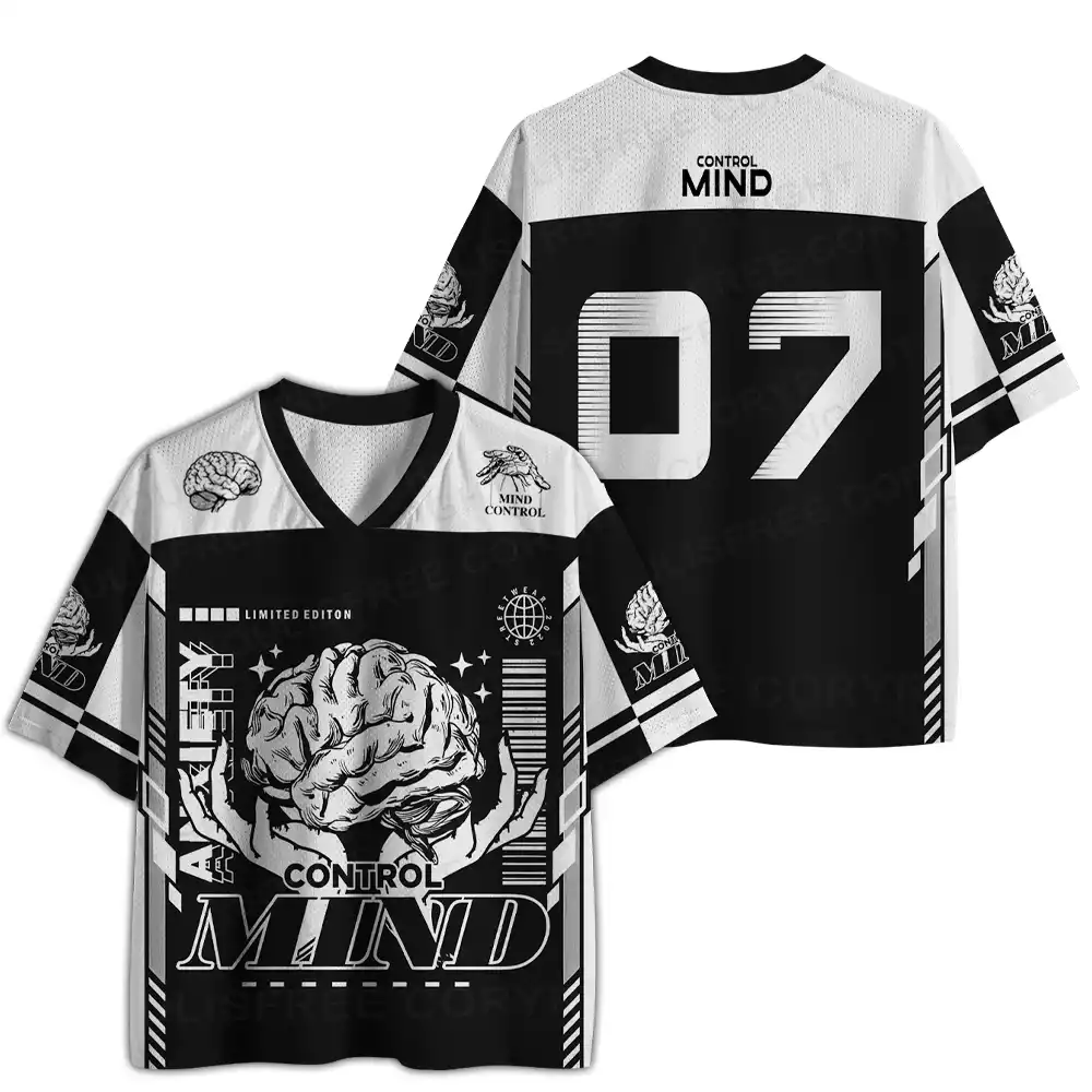 Mind Control Brain-Hands Mesh Jersey