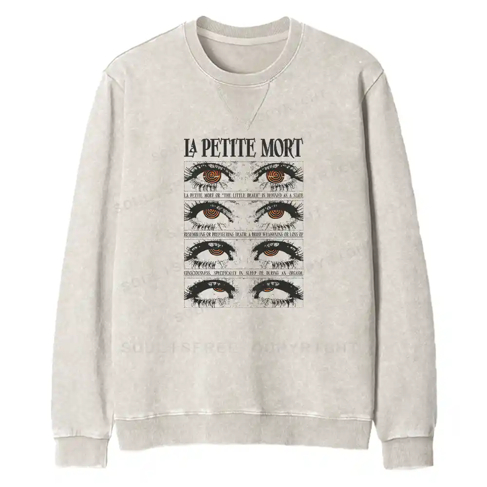 Eyes Evolution Fit Washed Sweatshirt