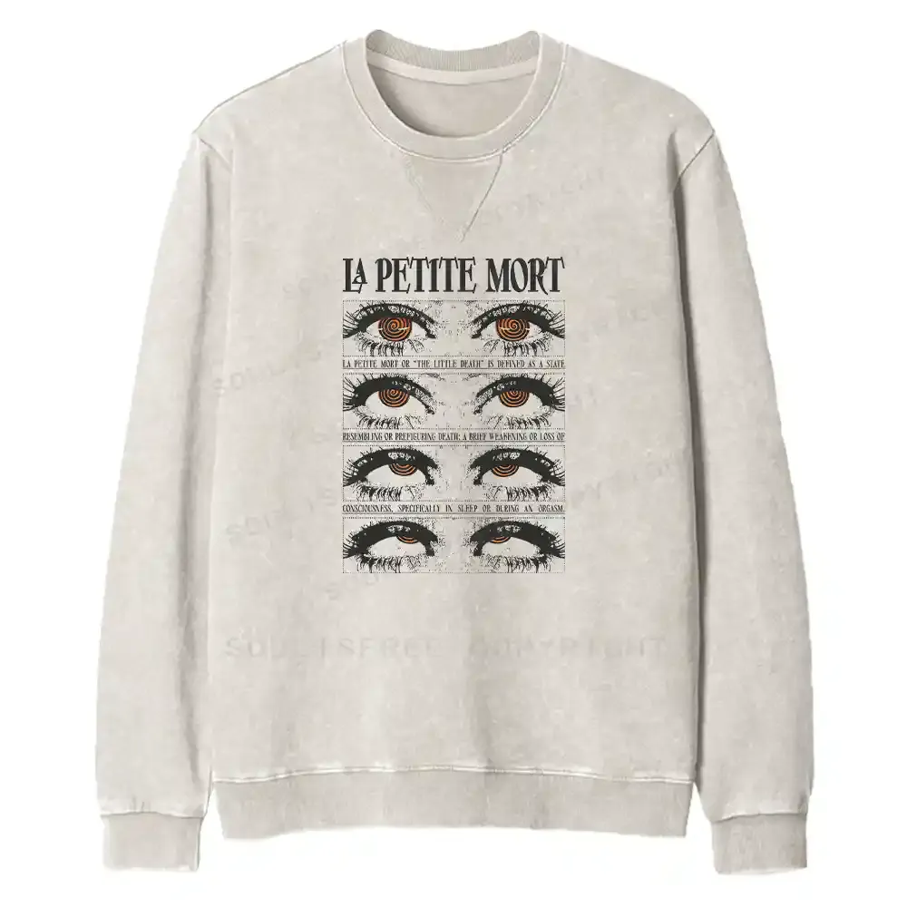 Eyes Evolution Fit Washed Sweatshirt