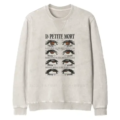 Eyes Evolution Fit Washed Sweatshirt