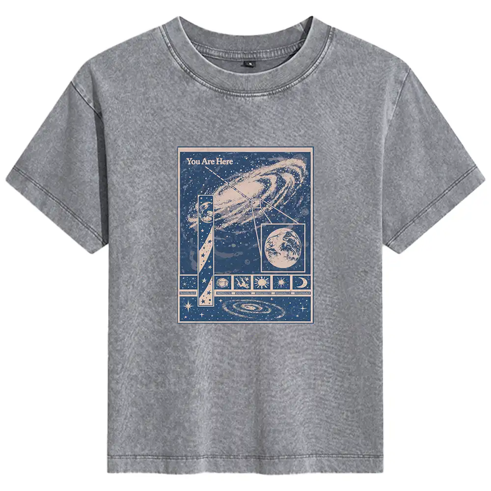 You Are Here Basic Washed T-shirt