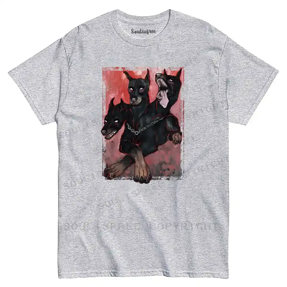 Doberman In The Dark T-shirt
