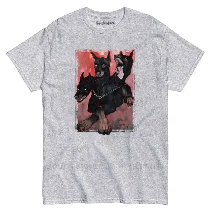 Doberman In The Dark T-shirt