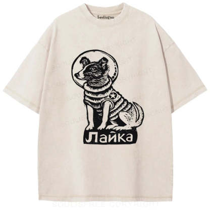 The Star Voyager Washed Space T-shirt
