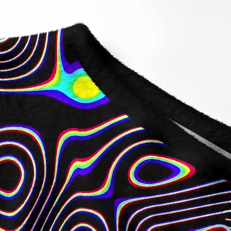 Soulisfree Psy Current – Liquid Energy Women's Fuzzy Crewneck Sweater