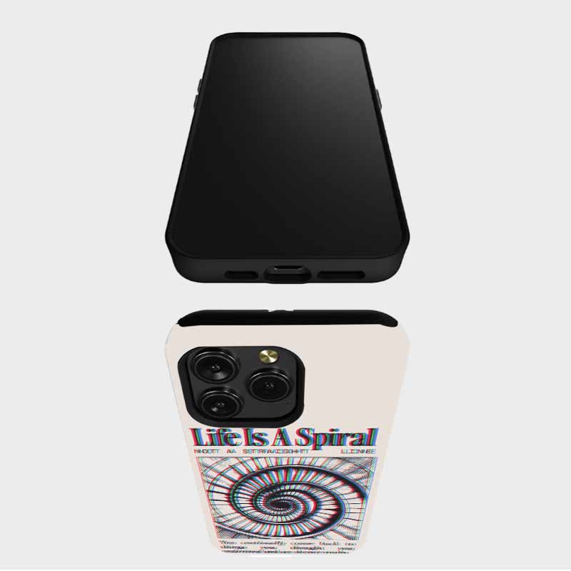 Soulisfree Life Is A Spiral  Matte Phone Case