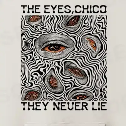 Eyes don't lie Fleece Hoodie Set