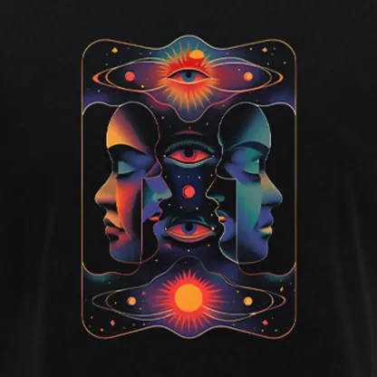 Self-exploration Block Raglan Long Sleeve Crop Top