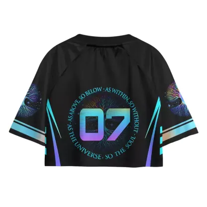 Soulisfree As Above, So Below Cropped Jersey