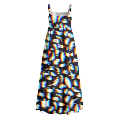 Soulisfree Spectral Boo Spectrum Boho Maxi Dress