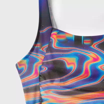 Soulisfree Interstellar Dream Walk One‑Piece Swimsuit