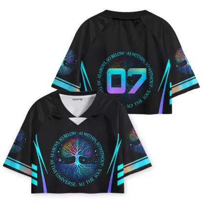 Soulisfree As Above, So Below Cropped Jersey