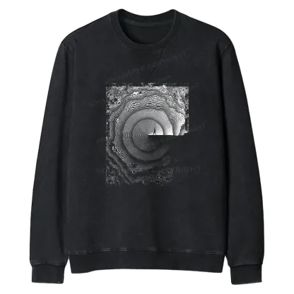 Breaking Rejection Regular Fit Washed Sweatshirt
