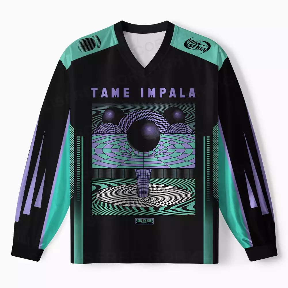 Deep In The Psychedelic World Long Sleeve Jersey