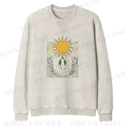 Trust Your Growth Fit Washed Sweatshirt