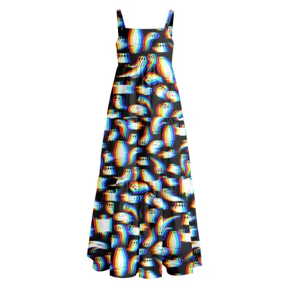 Soulisfree Spectral Boo Spectrum Boho Maxi Dress