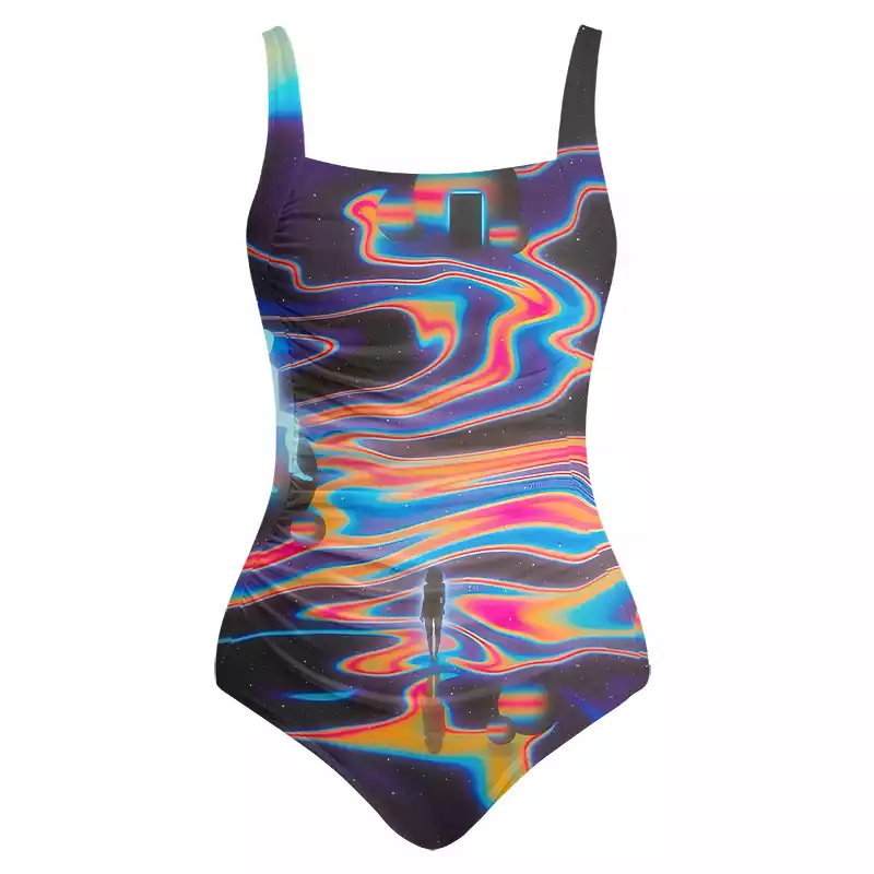 Soulisfree Interstellar Dream Walk One‑Piece Swimsuit