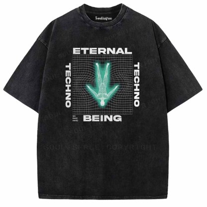 Soulisfree  Eternal Being Washed Tee