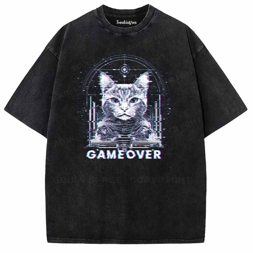 Soulisfree GAMEOVER Washed Tee