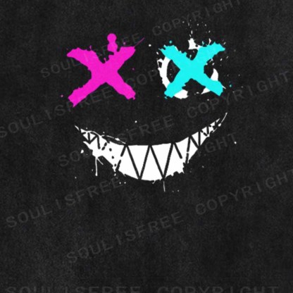 Soulisfree Smiley Washed Tee