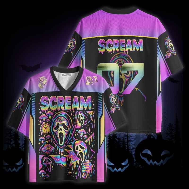 Soulisfree SCREAM — Melting Fear Vision Mesh Jersey