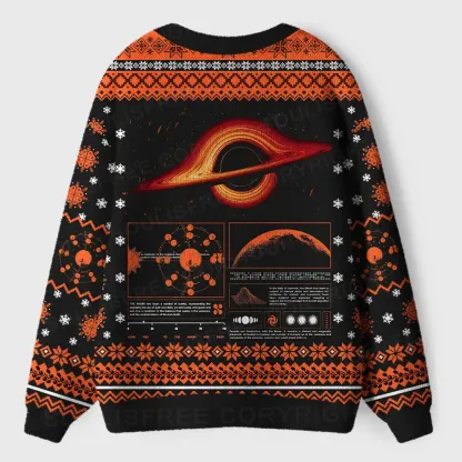 The Mystery Of Black Holes Ugly Cardigan Sweaters
