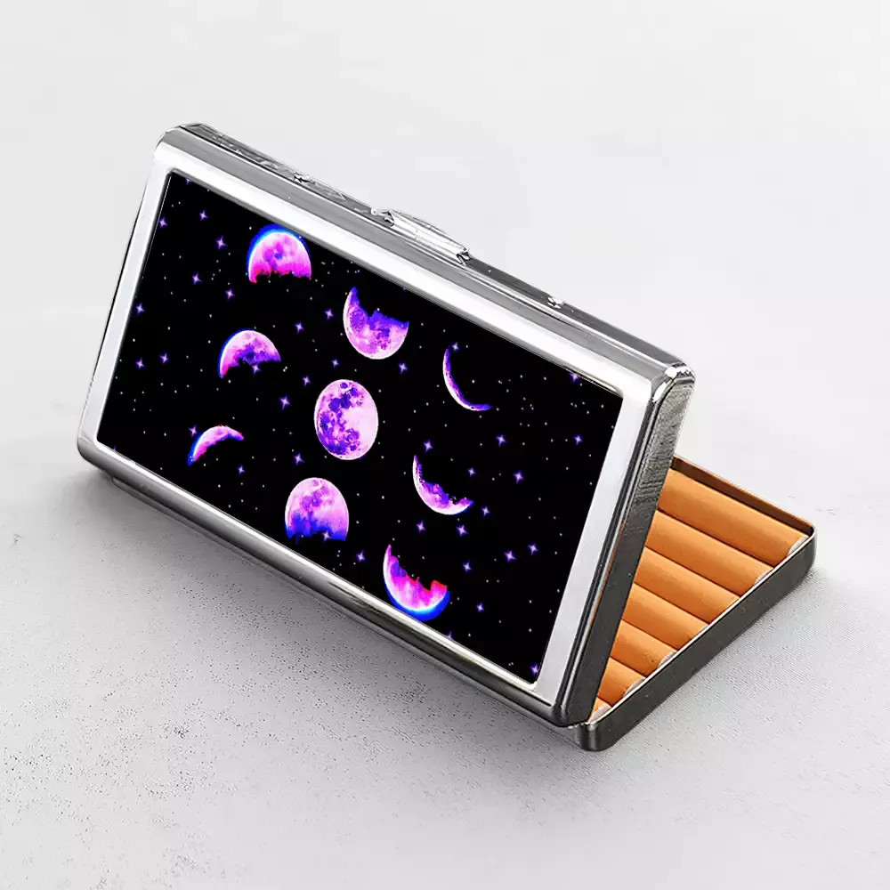 Soulisfree Electric Tides of the Moon Metal Pocket Case