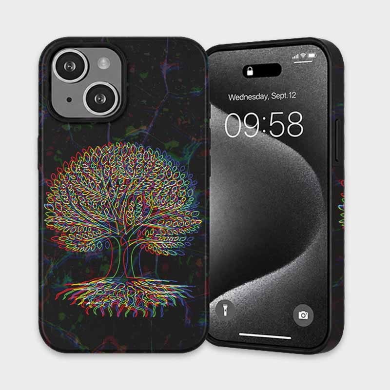 Soulisfree Psychedelic Tree Of Life Matte Phone Case