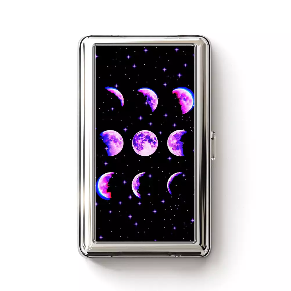 Soulisfree Electric Tides of the Moon Metal Pocket Case