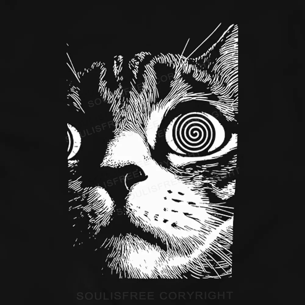 Psychedelic Cat II T-shirt