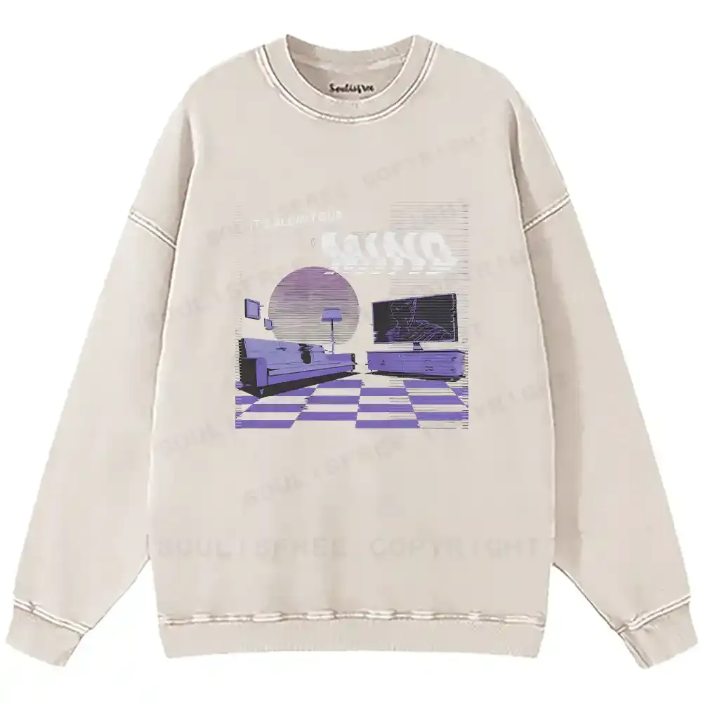 Perception Room Washed Sweatshirts