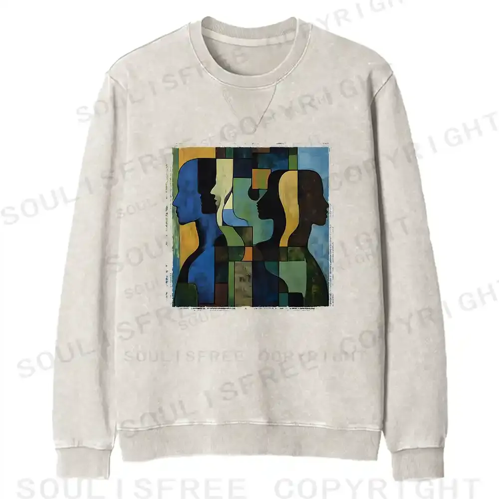 Great Thinker Fit Washed Sweatshirt