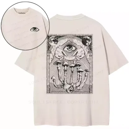 Sacred Eye Mushroom Washed T-shirt