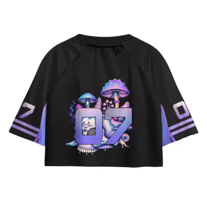 Soulisfree Psychedelic Rebirth Cropped Jersey