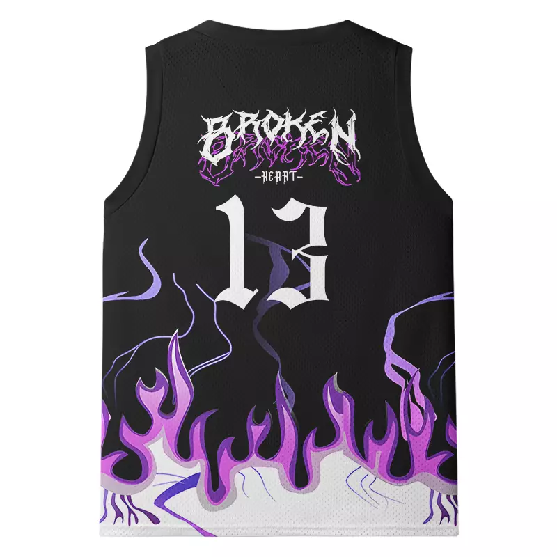 Soulisfree Broken Heart Mesh Tank